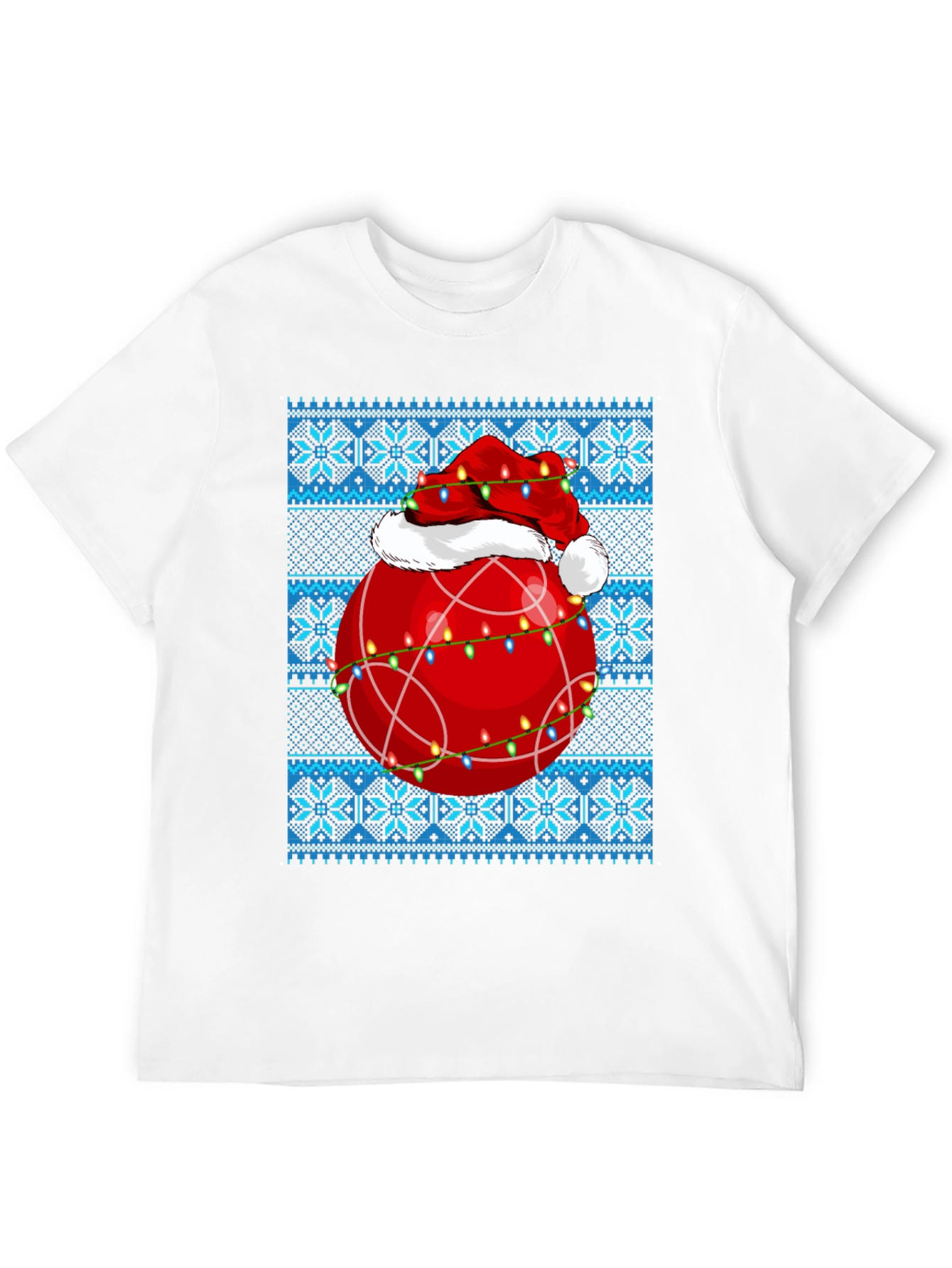 Christmas Ball Santa Hat T-Shirt