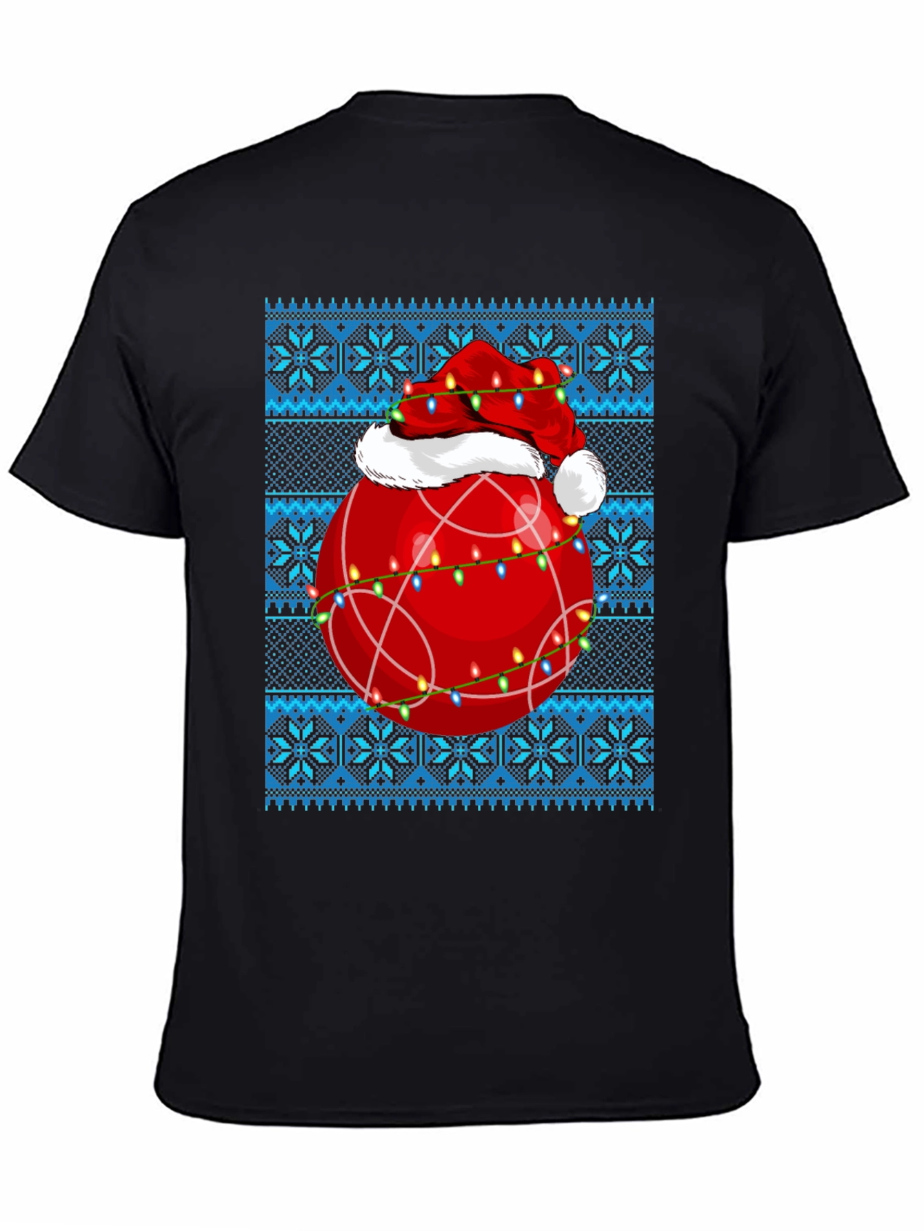 Christmas Ball Santa Hat T-Shirt