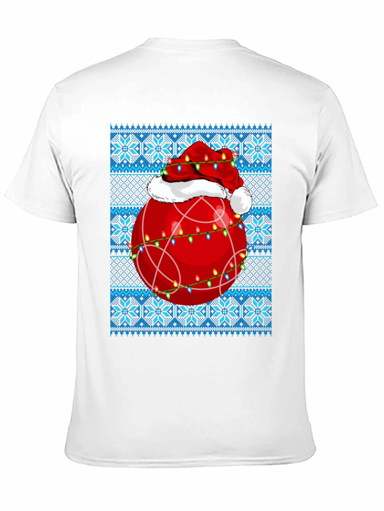Christmas Ball Santa Hat T-Shirt