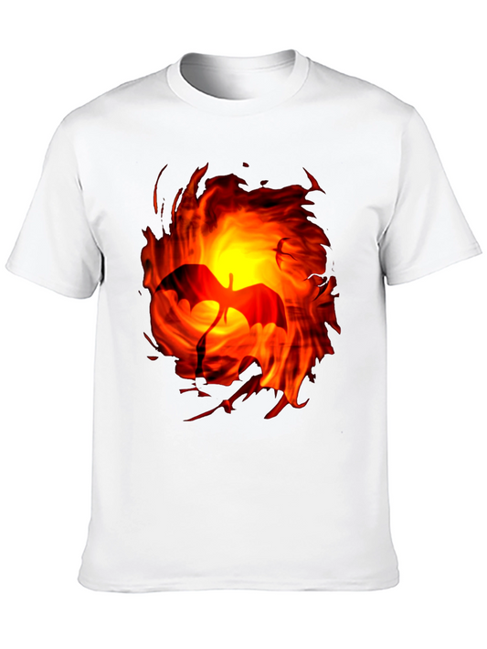 Dragon Fire Black T-Shirt