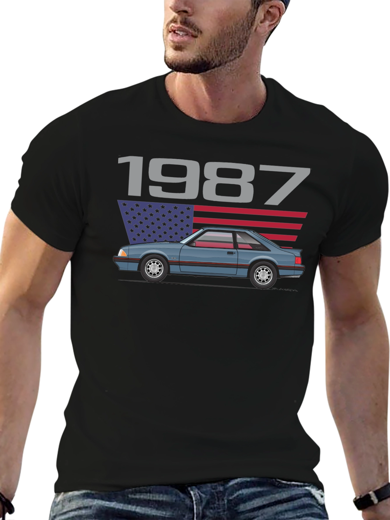 1987 Fox Body Mustang T-Shirt