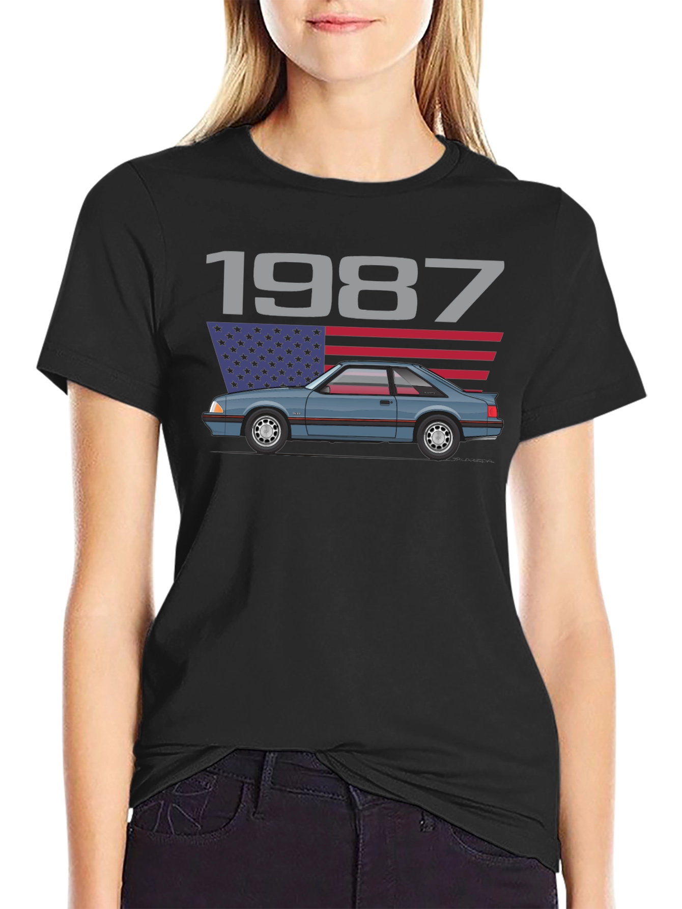 1987 Fox Body Mustang T-Shirt