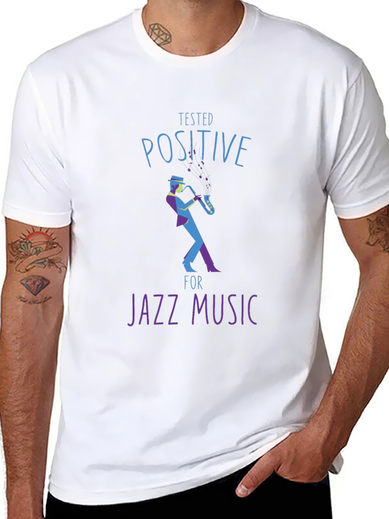 Tested Positive for Jazz Music T-Shirt