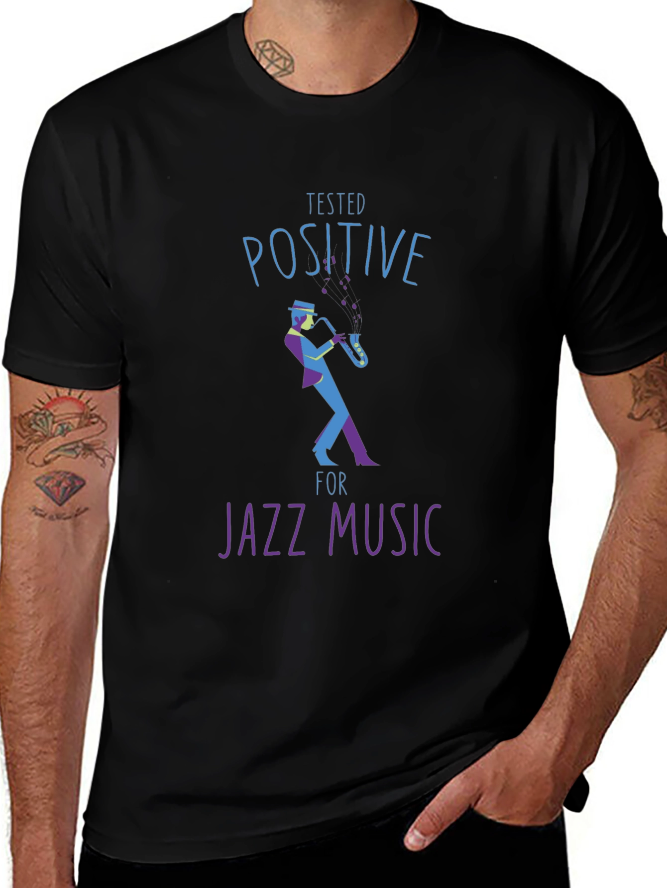 Tested Positive for Jazz Music T-Shirt
