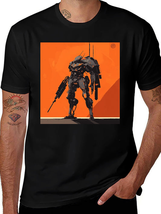 Robot Graphic Tee - Stylish and Unique Design