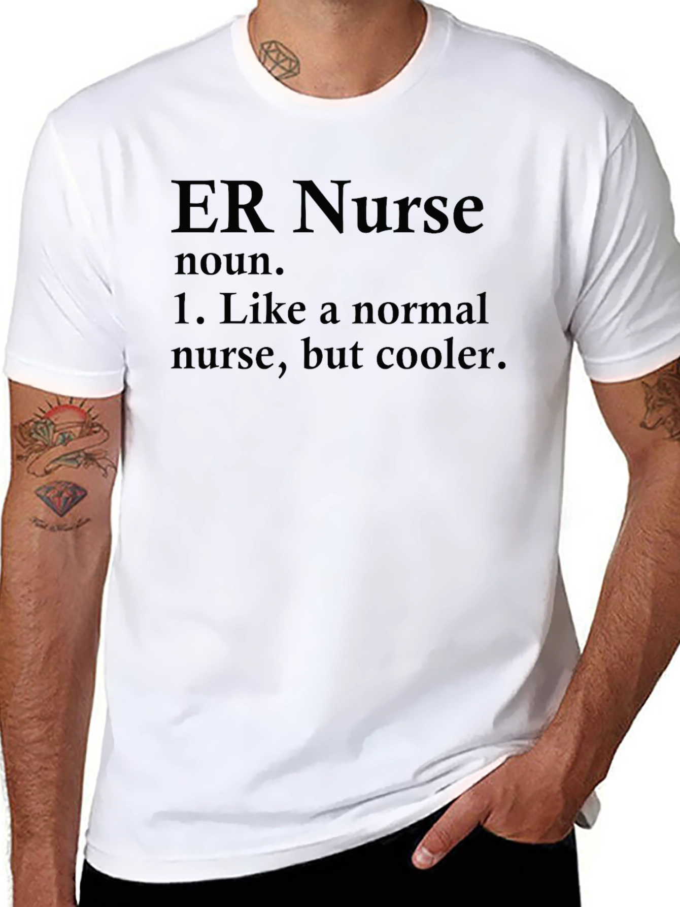 ER Nurse Definition T-Shirt - Funny Nursing Apparel