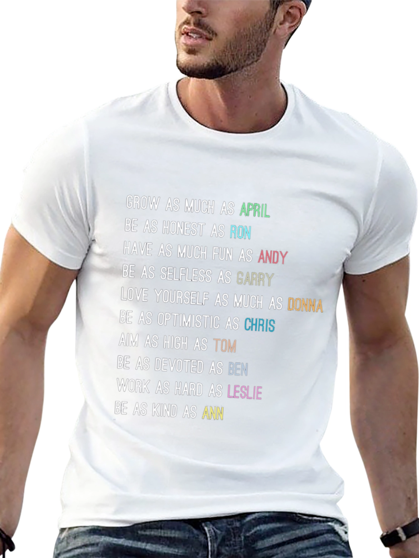 Parks and Rec Character Trait T-Shirt