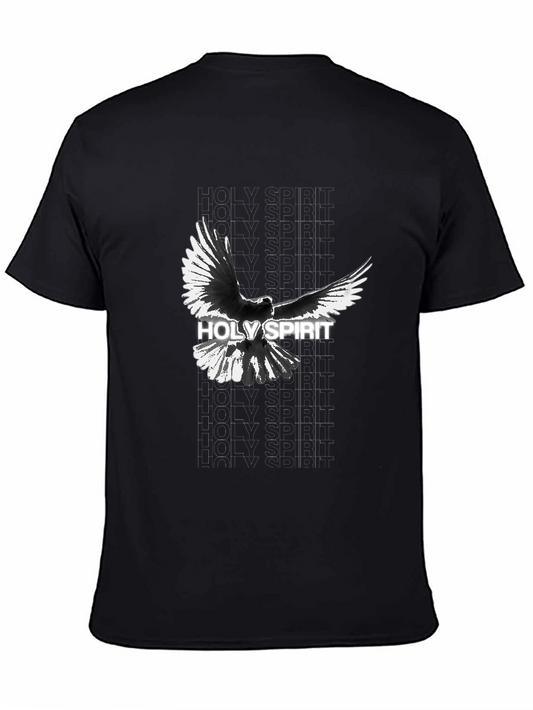Holy Spirit Dove Graphic Tee - Black