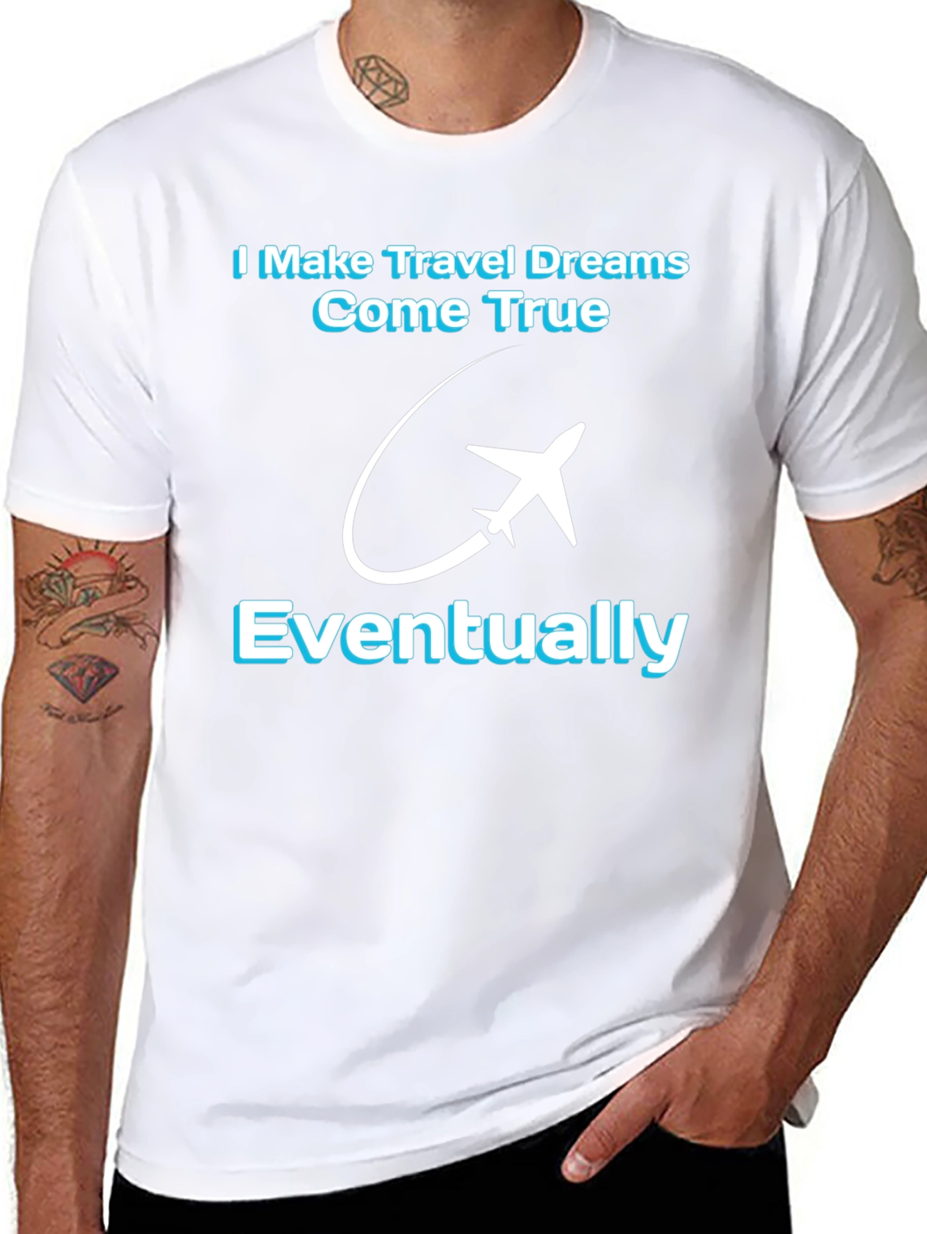 Travel Dreams T-Shirt - Airplane Tee