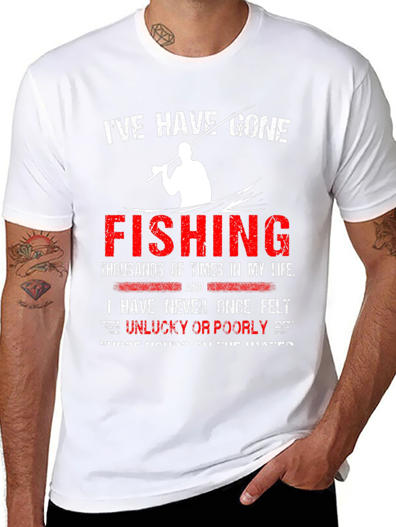 Ive Have Gone Fishing Graphic T-Shirt