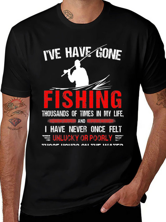 Ive Have Gone Fishing Graphic T-Shirt