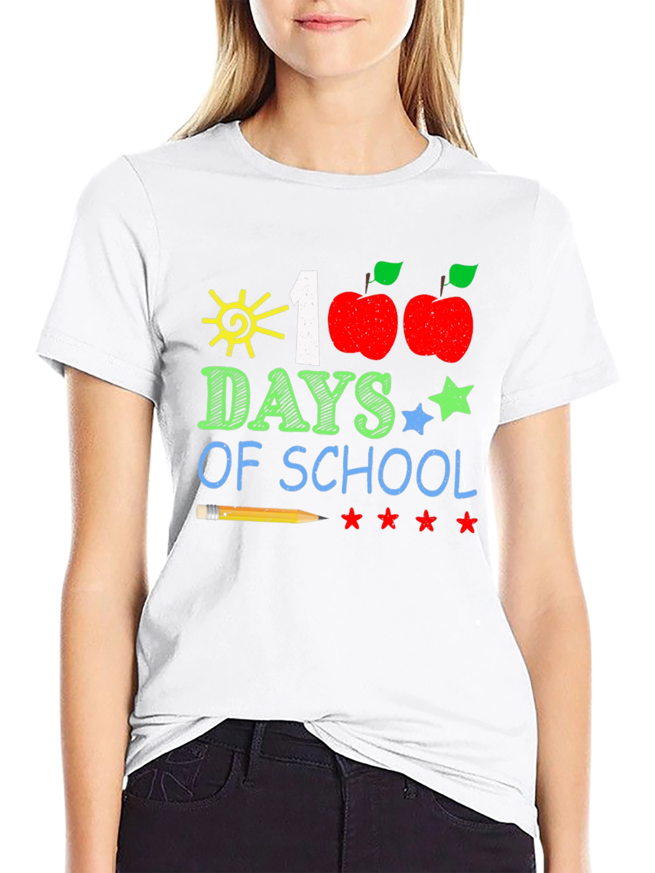 100 Days of School Graphic T-Shirt