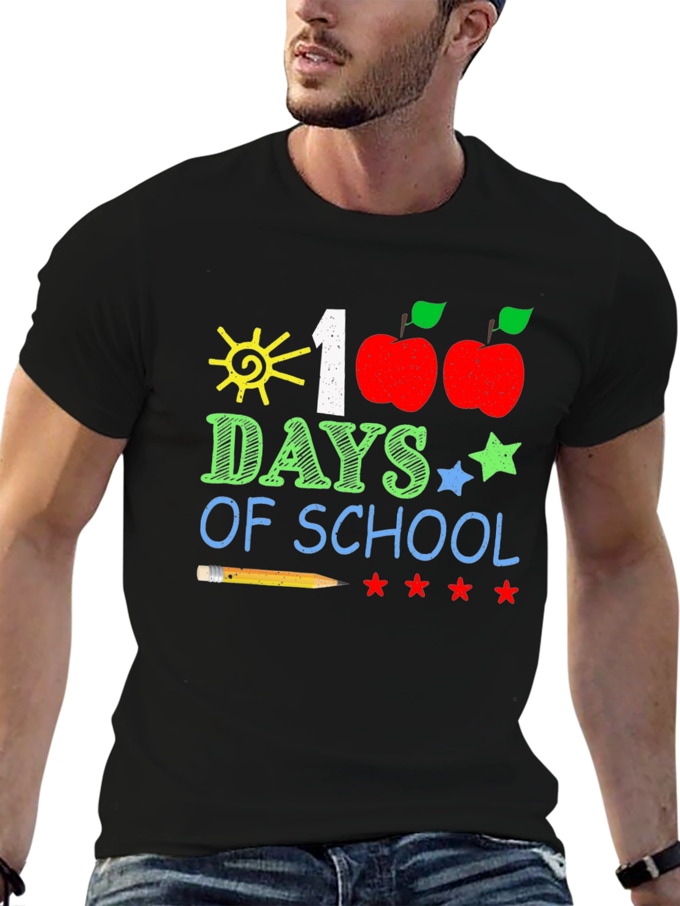 100 Days of School Graphic T-Shirt