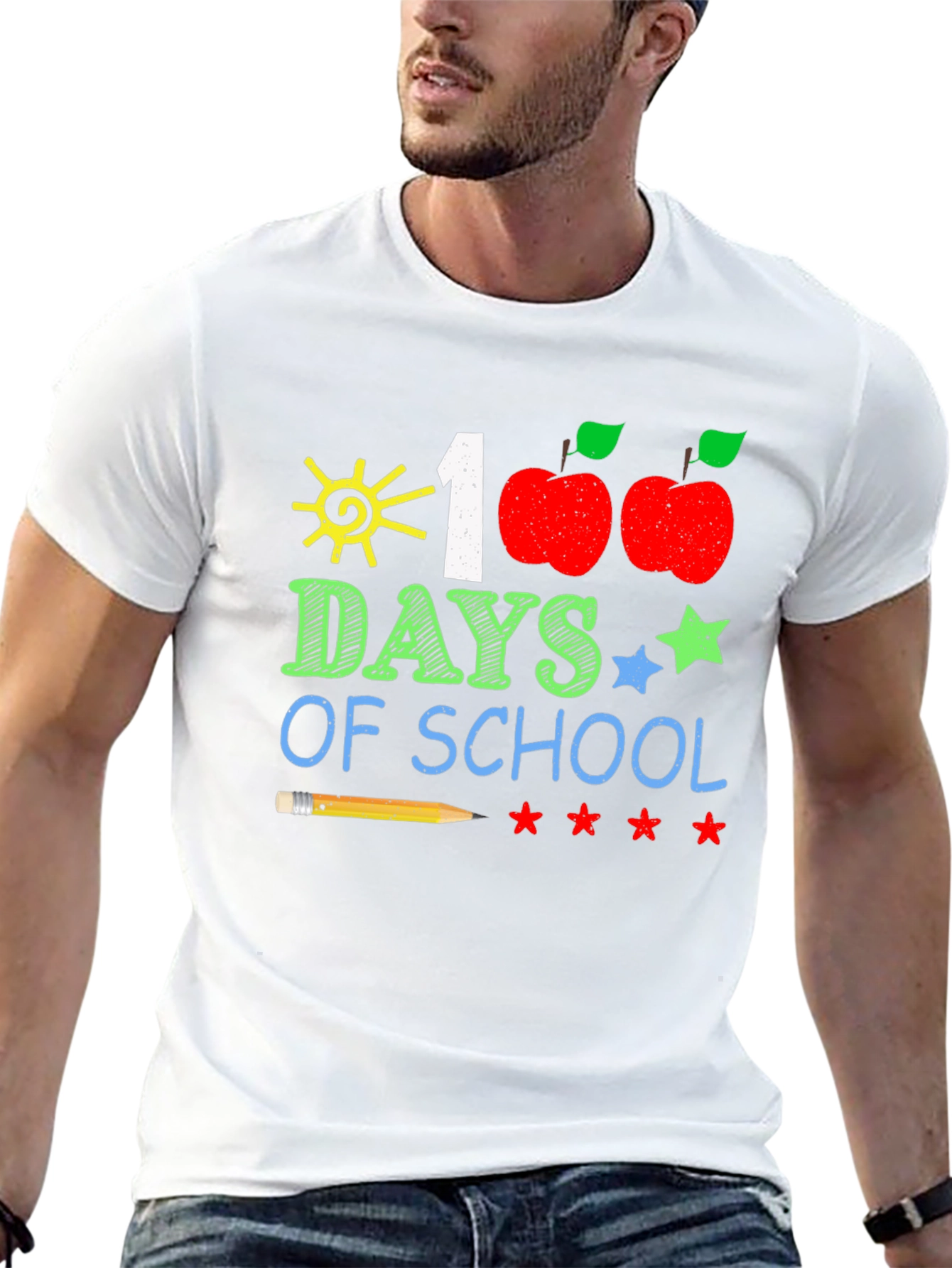 100 Days of School Graphic T-Shirt
