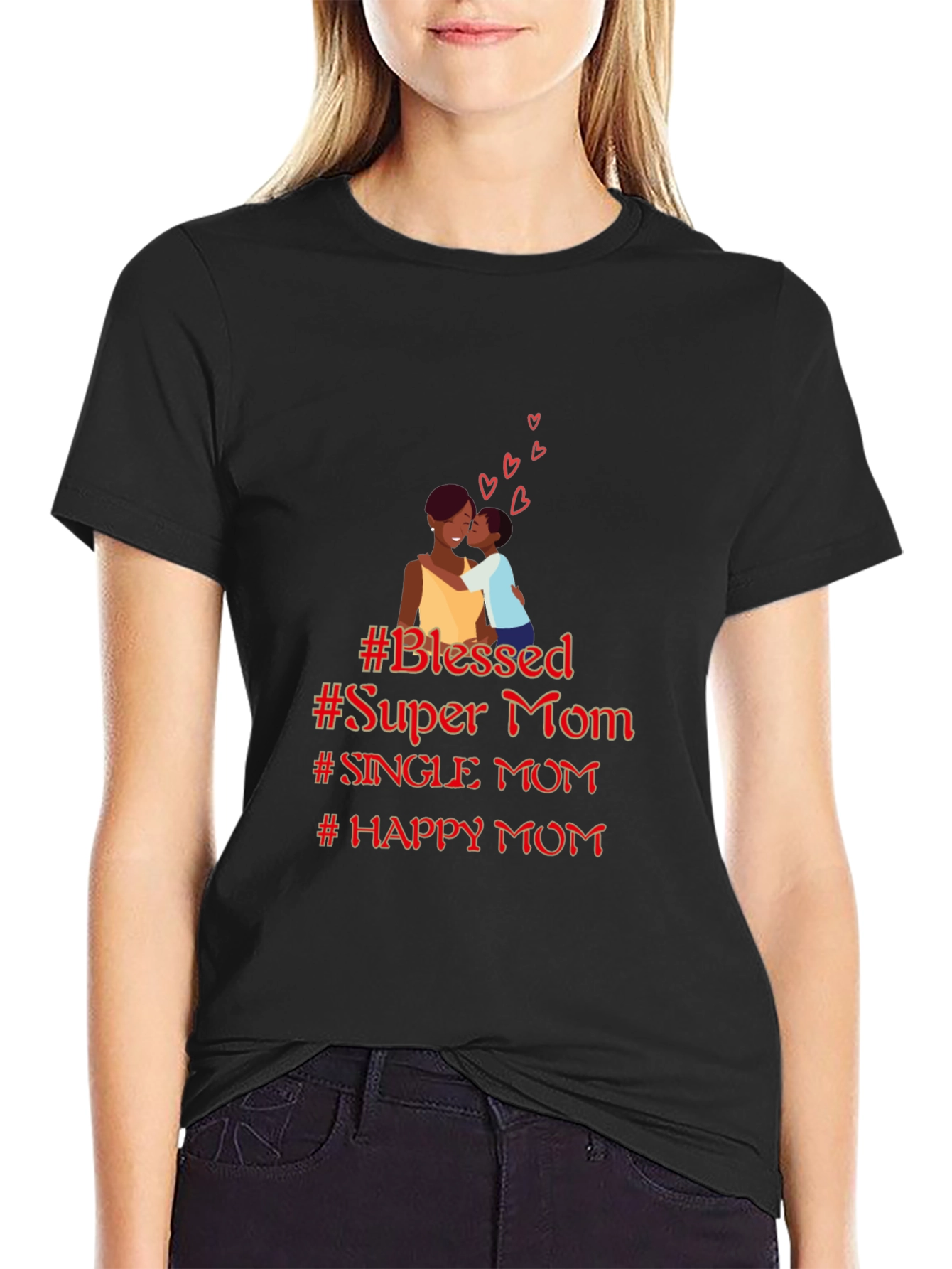 Blessed Super Mom T-Shirt