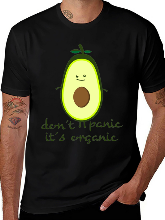 Funny Avocado Organic T-Shirt