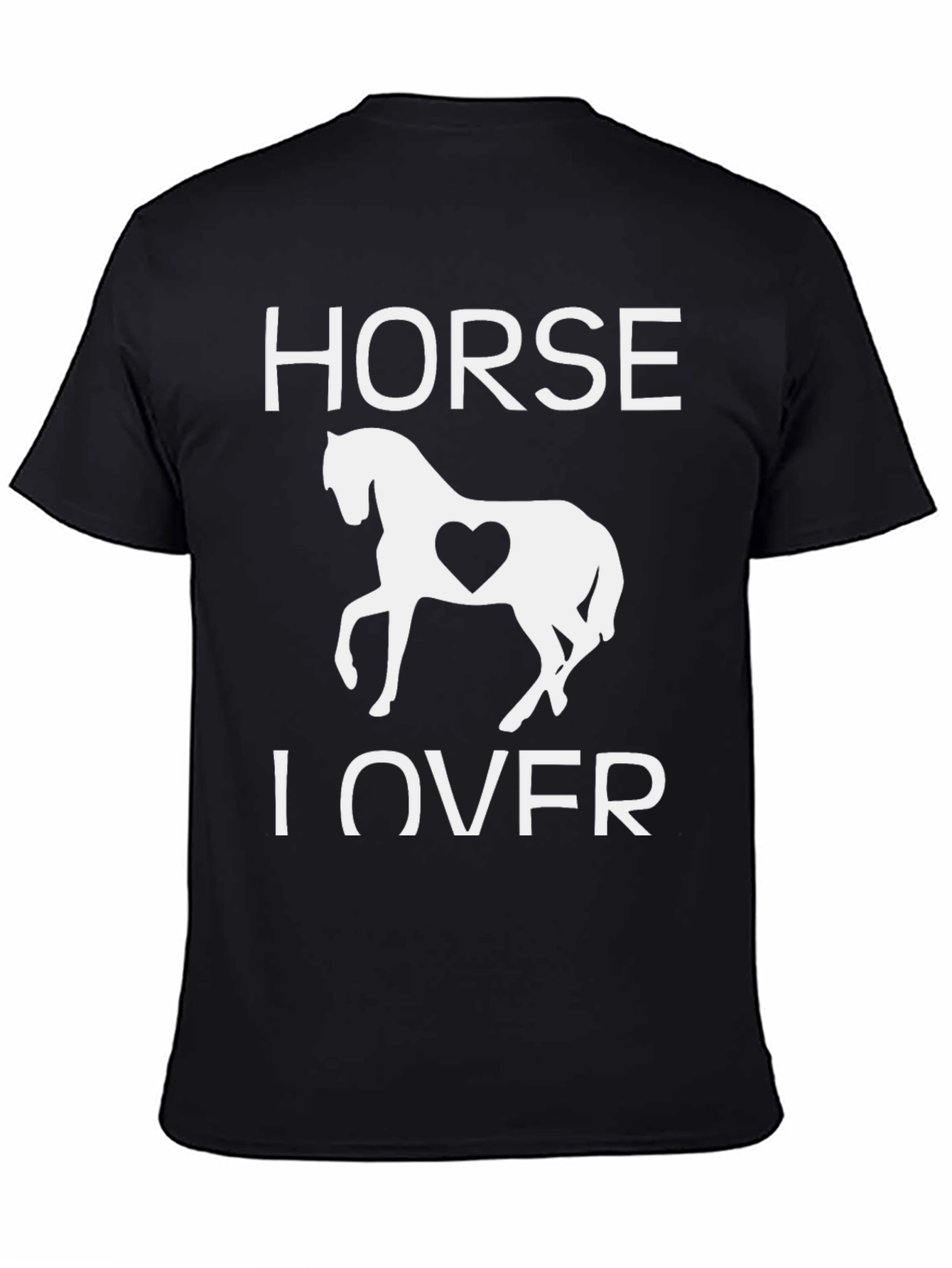Horse Lover T-Shirt - Black