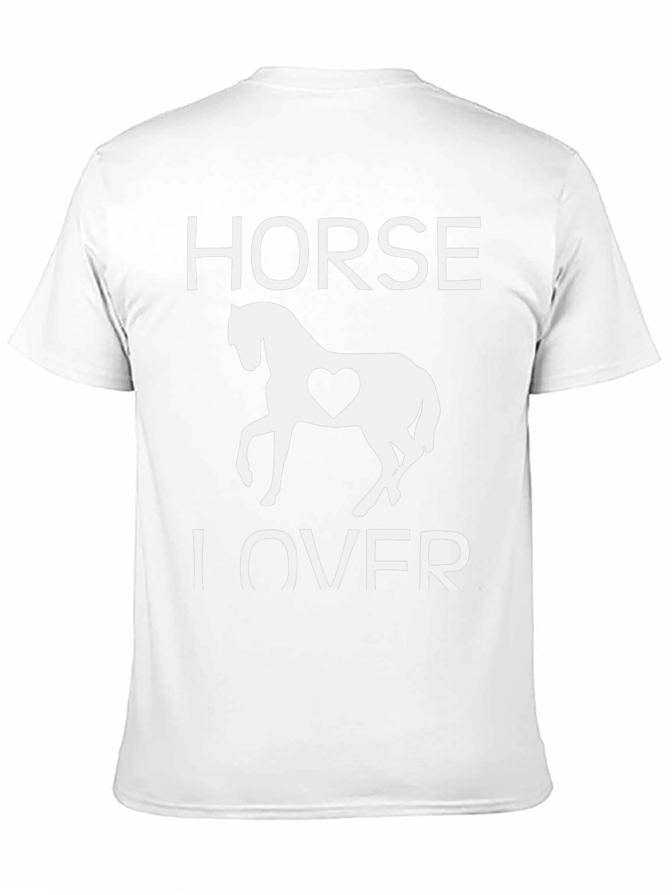 Horse Lover T-Shirt - Black