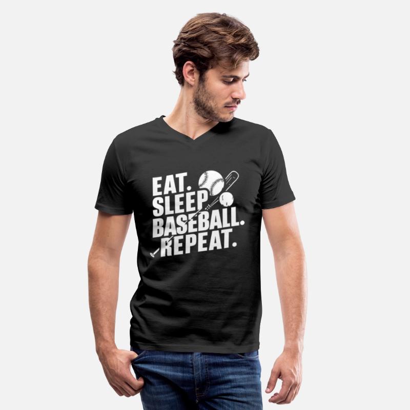 Eat Sleep Baseball Repeat Funny Quote girls boys