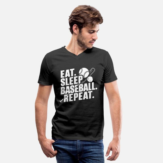 Eat Sleep Baseball Repeat Funny Quote girls boys