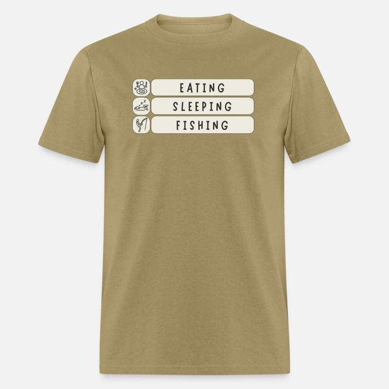 Eat Sleep Fishing Repeat - Funny Gift for Anglers
