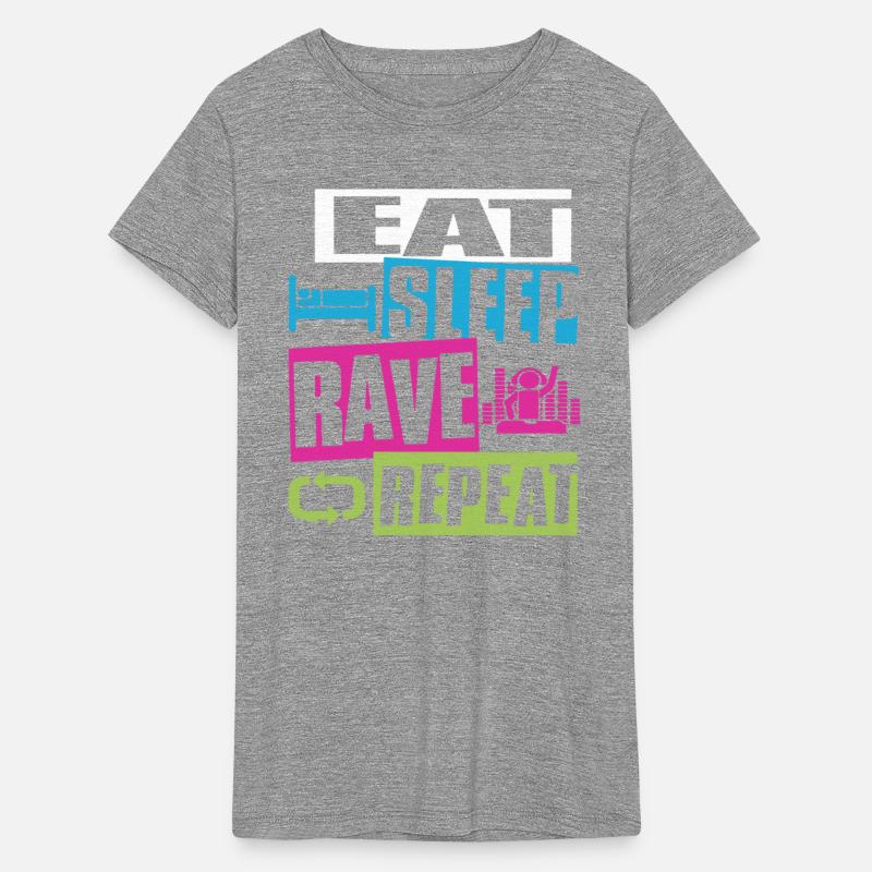 Eat Sleep Rave Repeat Dance T Shirts