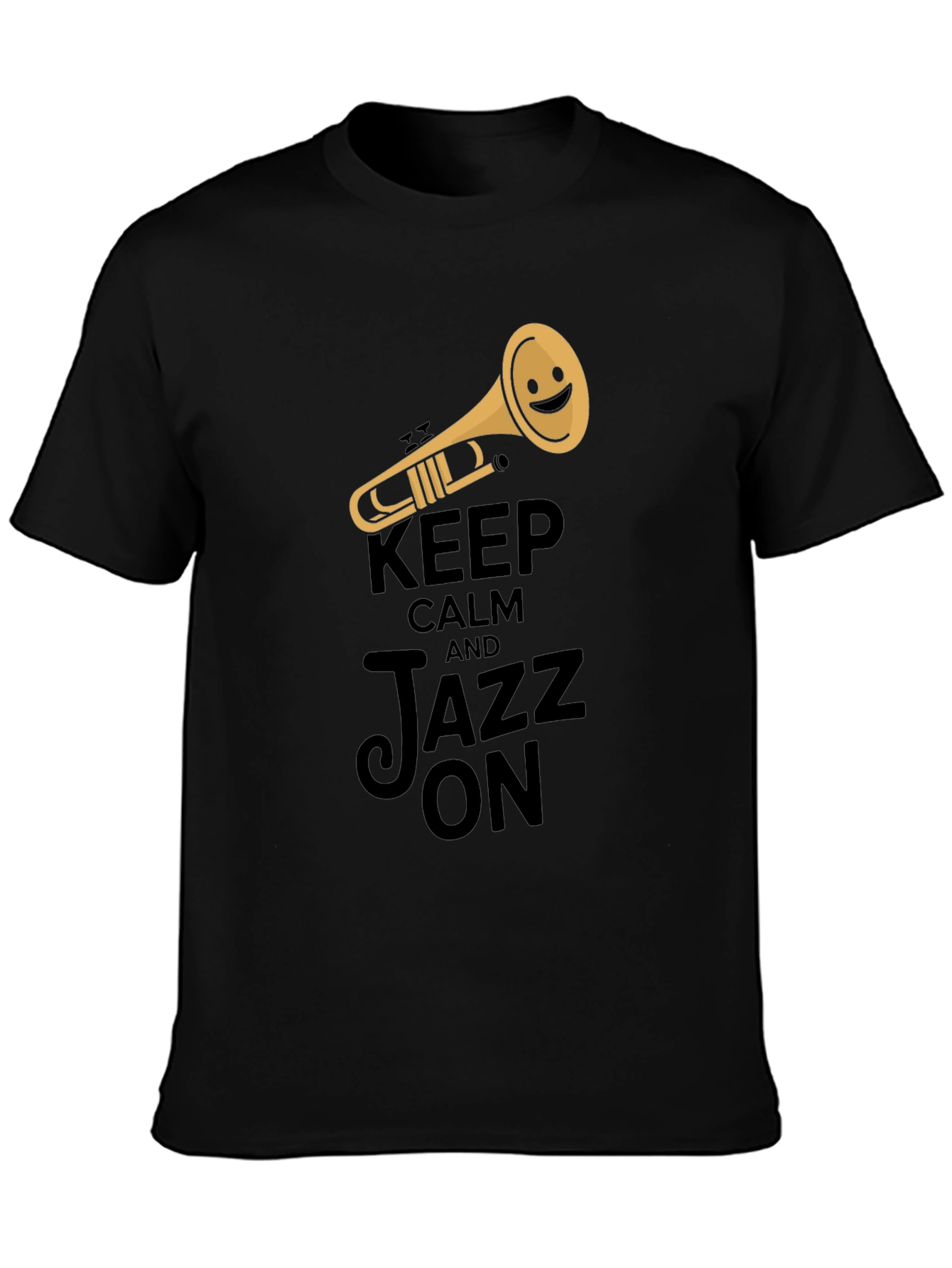 Keep Calm and Jazz On Graphic T-Shirt