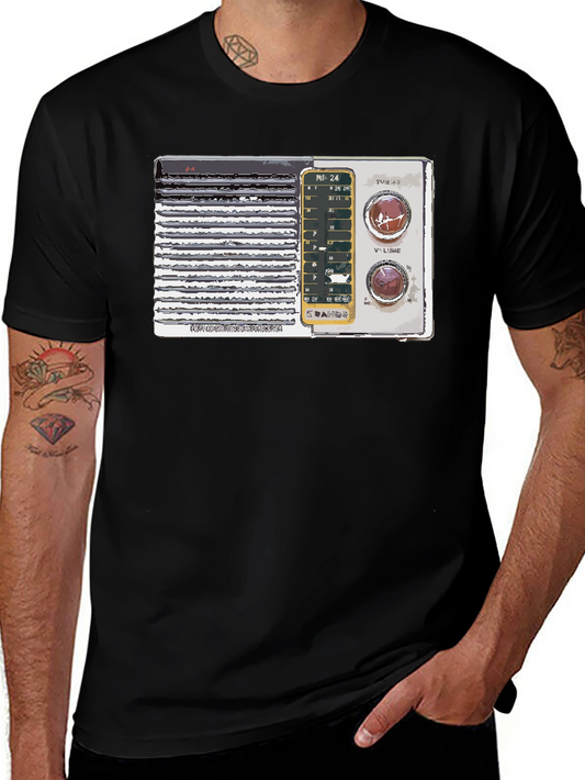Vintage Radio T-Shirt - Retro Style