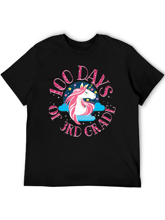 100 Days of 3rd Grade Unicorn T-Shirt