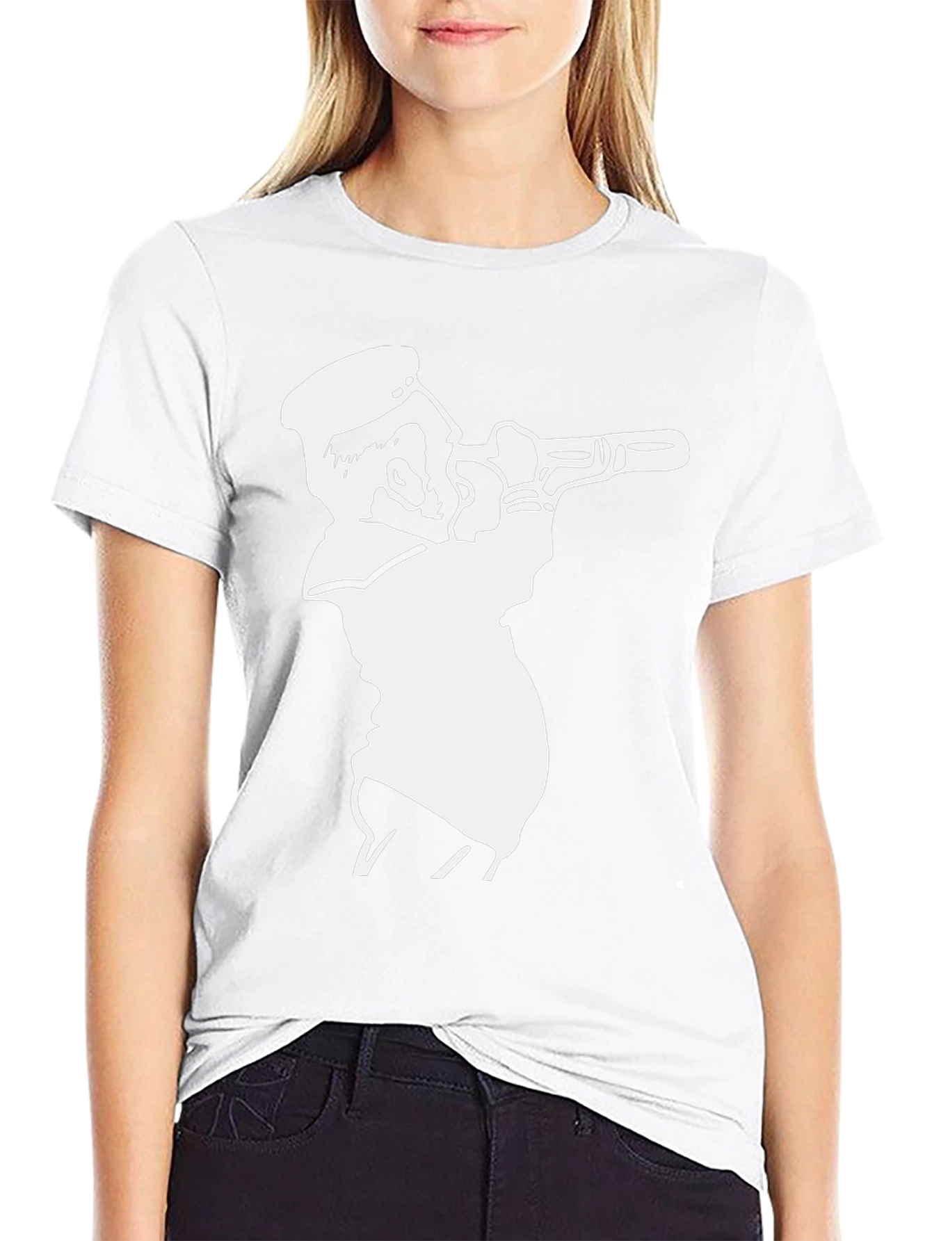Nautical Sailor Graphic Black T-Shirt