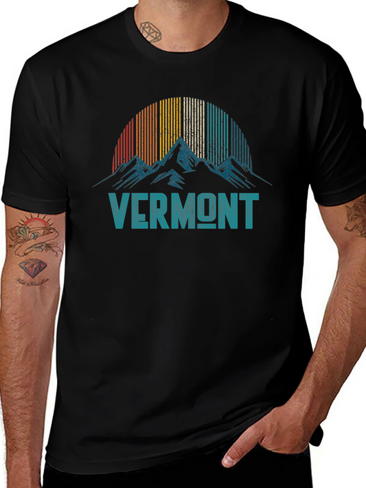 Vermont Mountain Graphic T-Shirt