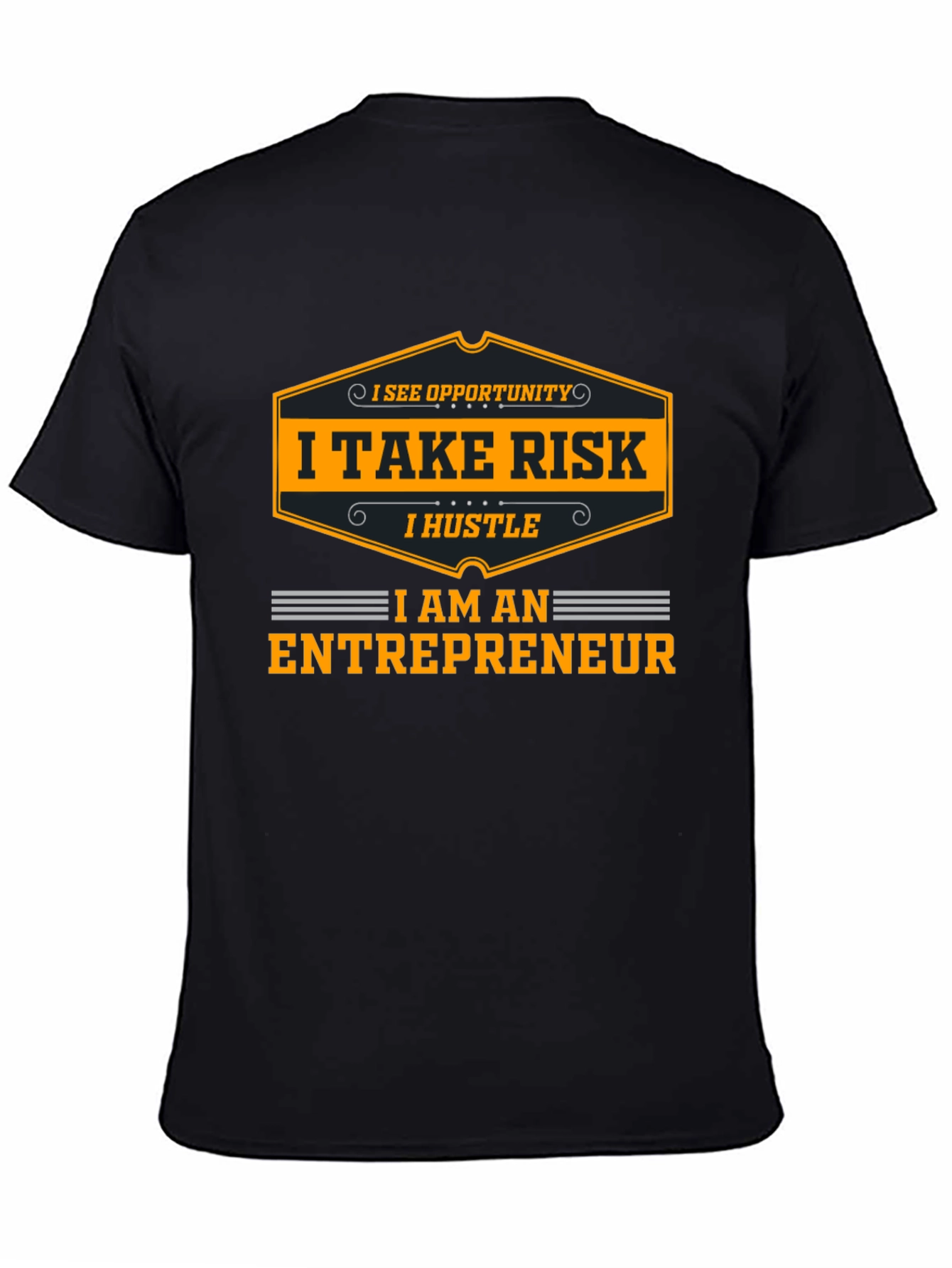 Entrepreneur Hustle Graphic T-Shirt