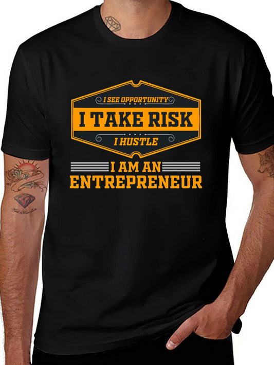 Entrepreneur Hustle Graphic T-Shirt
