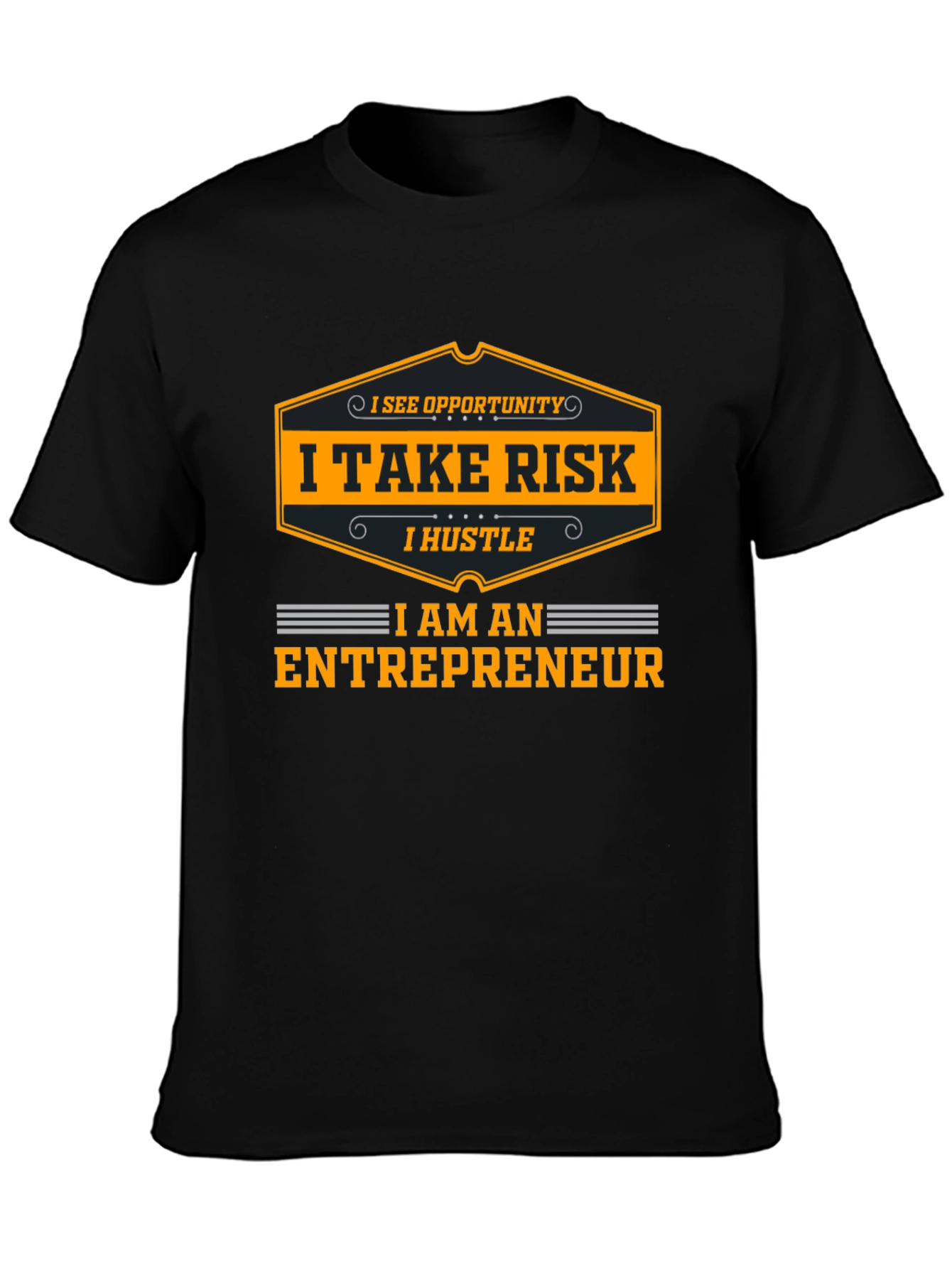 Entrepreneur Hustle Graphic T-Shirt