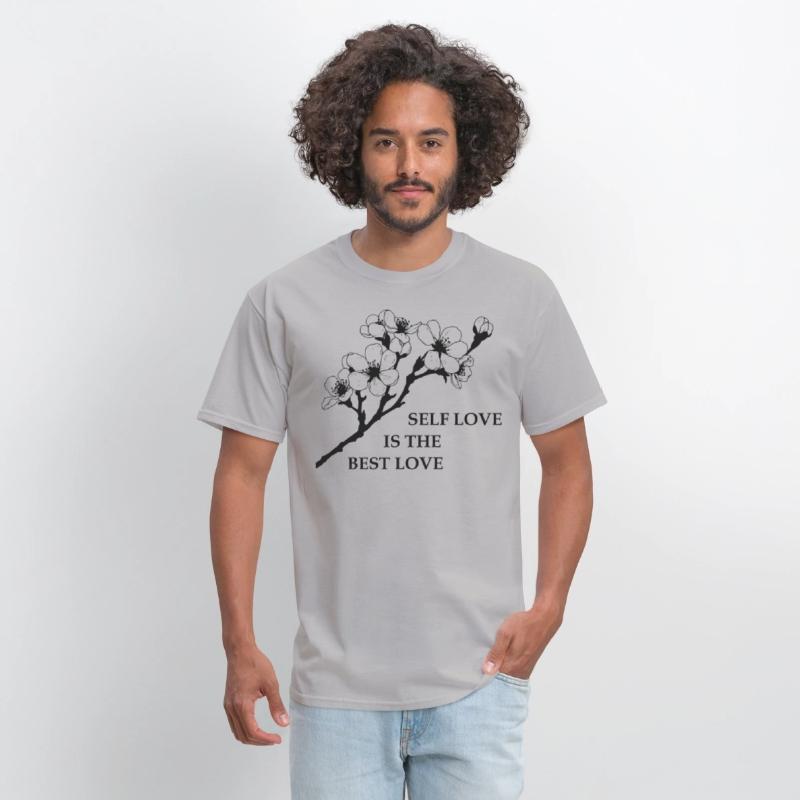 Elegant Minimalist Cherry Blossom Positive Mindset