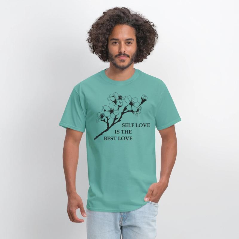 Elegant Minimalist Cherry Blossom Positive Mindset