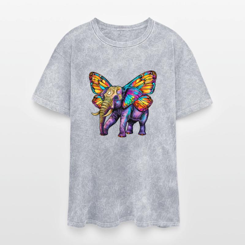 Elephant with Butterfly Wings