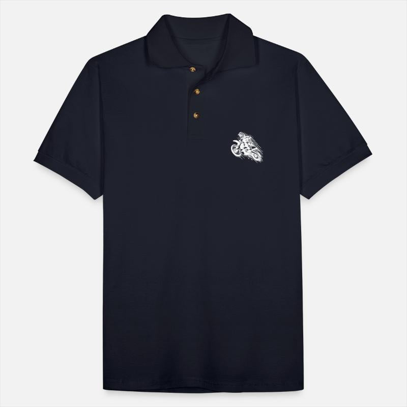 Enduro Off-road Motorsport Machine In The Jump