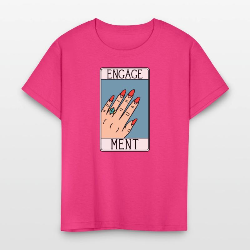 Engagement - Engaged Tarot Card - Wedding Proposal