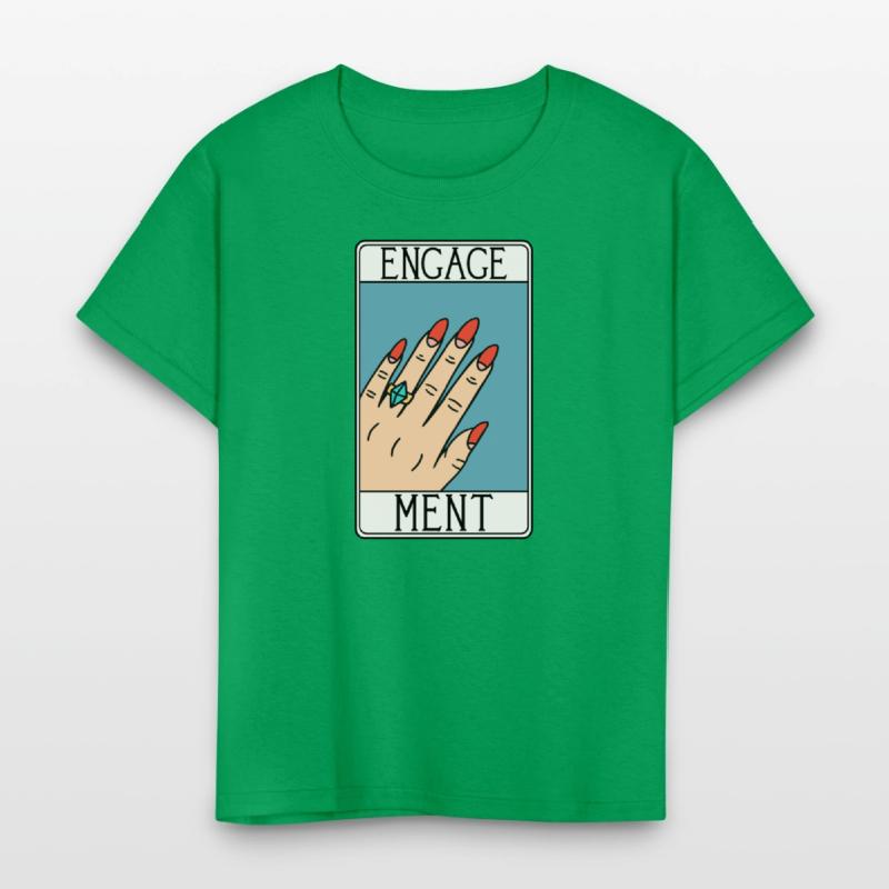 Engagement - Engaged Tarot Card - Wedding Proposal