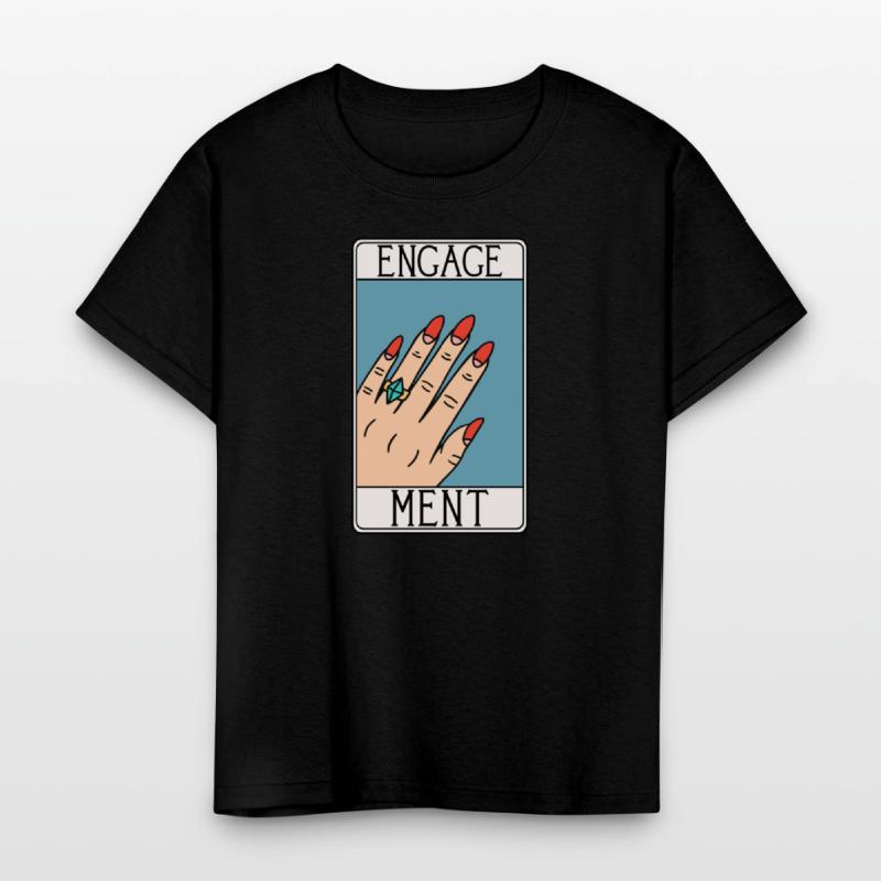 Engagement - Engaged Tarot Card - Wedding Proposal