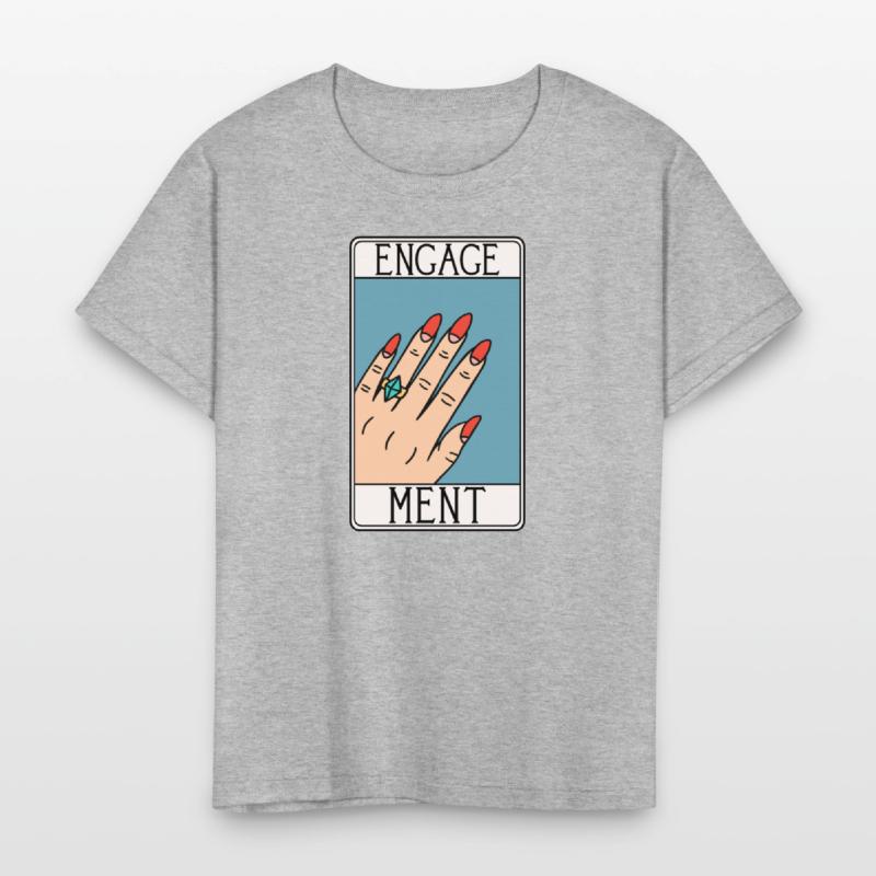 Engagement - Engaged Tarot Card - Wedding Proposal