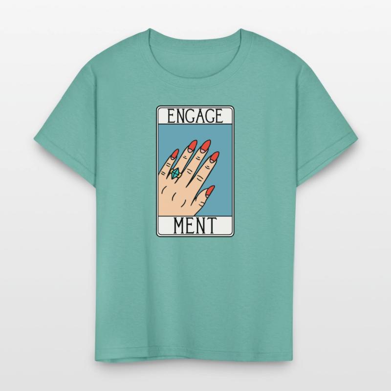 Engagement - Engaged Tarot Card - Wedding Proposal