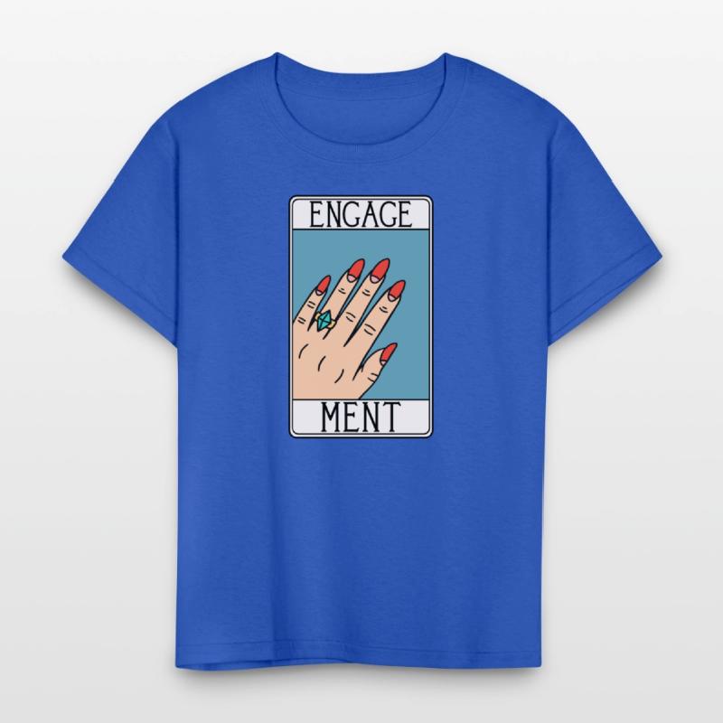 Engagement - Engaged Tarot Card - Wedding Proposal