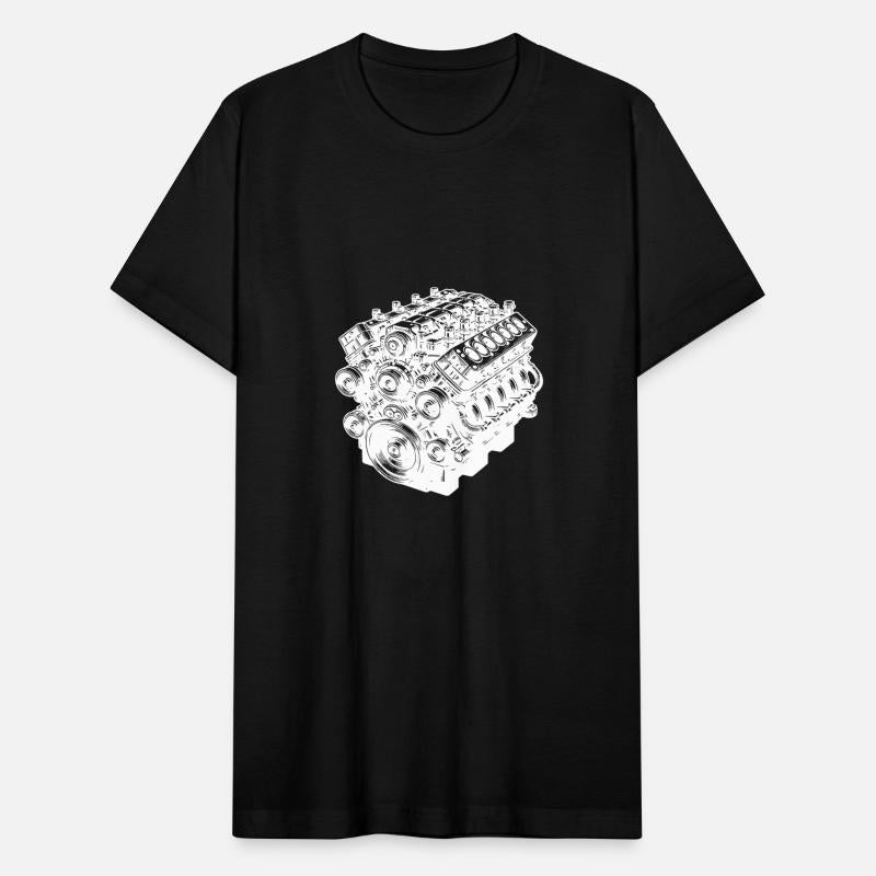 Engine Block Cylinder Displacement Fan Engine