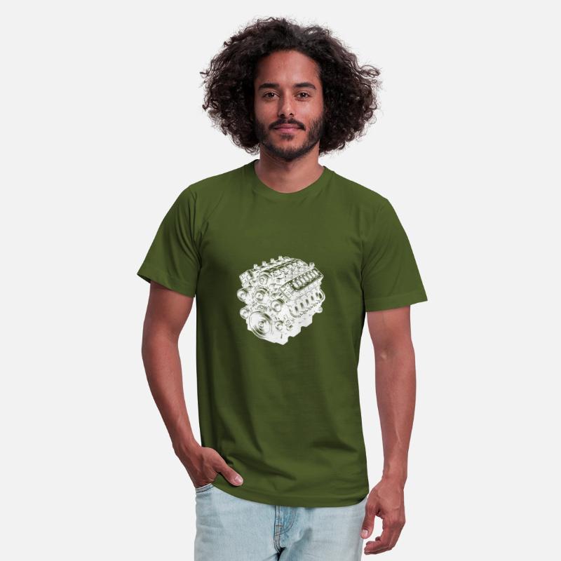 Engine Block Cylinder Displacement Fan Engine