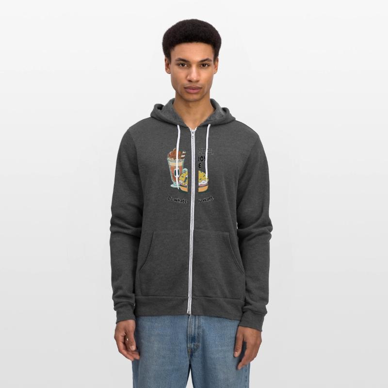 Enjoy Life with burger and drink