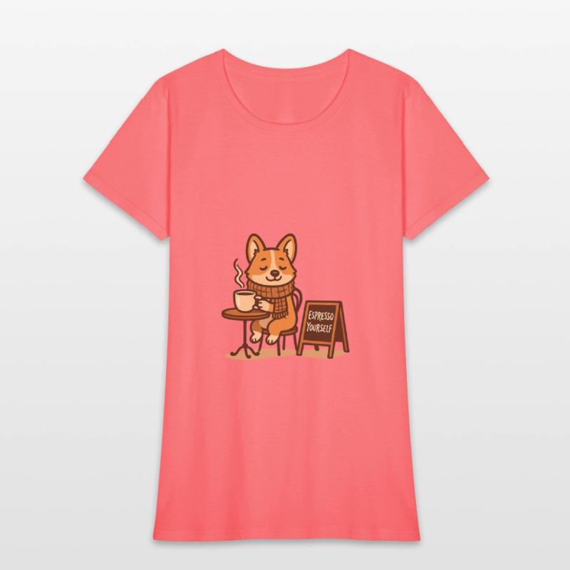 Espresso Yourself – Cute Corgi Coffee