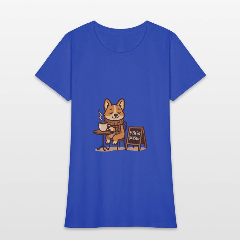 Espresso Yourself – Cute Corgi Coffee