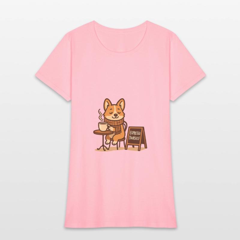Espresso Yourself – Cute Corgi Coffee
